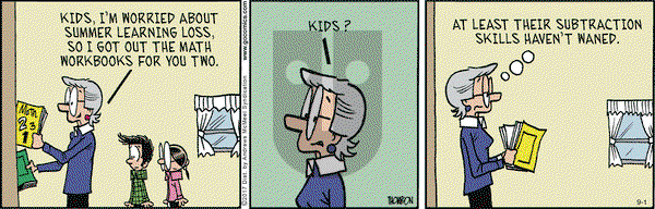 Grand Avenue on Tuesday September 1, 2020 Comic Strip
