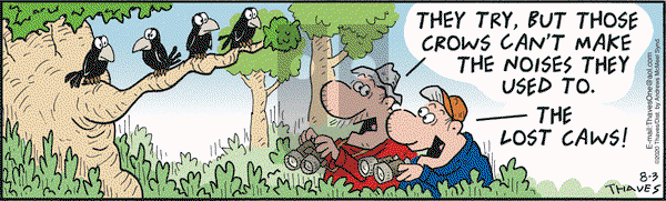 Frank and Ernest on Monday August 3, 2020 Comic Strip