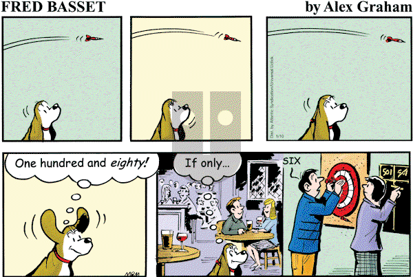 Fred Basset on Sunday January 10, 2010 Comic Strip