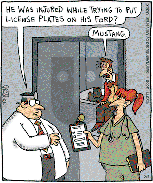 The Argyle Sweater on Saturday February 5, 2011 Comic Strip