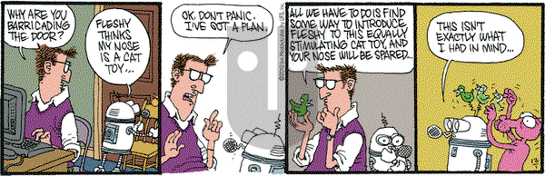 Monty on Wednesday December 1, 2010 Comic Strip
