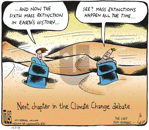 Tom Toles on Tuesday December 2, 2014 Comic Strip