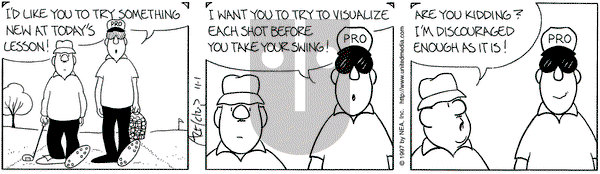 The Born Loser on Saturday November 1, 1997 Comic Strip