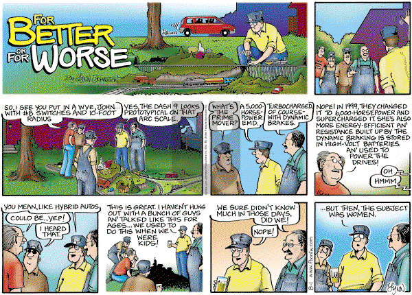 For Better or For Worse - Sunday August 1, 2004 Comic Strip