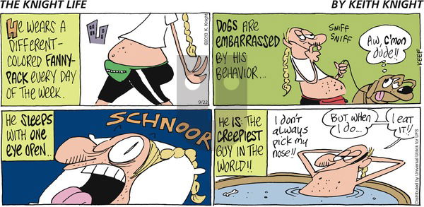 The Knight Life on Sunday September 22, 2013 Comic Strip