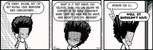 The Boondocks on Tuesday May 13, 2025 Comic Strip