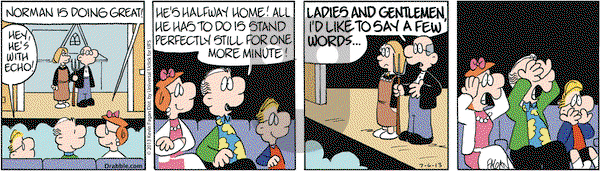 Drabble on Saturday July 6, 2013 Comic Strip