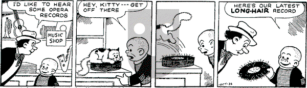 Nancy Classics on Wednesday October 26, 2016 Comic Strip