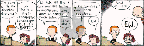 Cul de Sac on Saturday March 17, 2012 Comic Strip