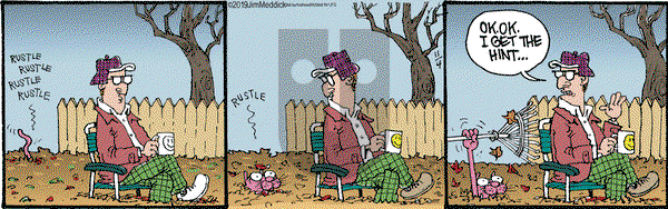 Monty on Monday November 4, 2019 Comic Strip