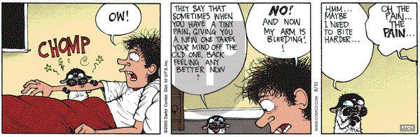 Get Fuzzy on Monday September 19, 2005 Comic Strip