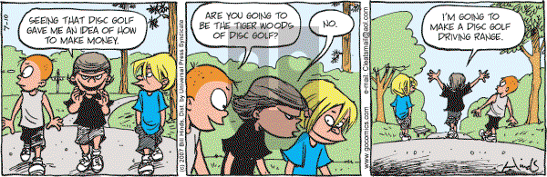 Cleats - Tuesday July 10, 2007 Comic Strip