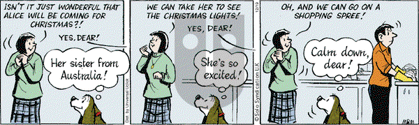Fred Basset on Thursday December 19, 2013 Comic Strip