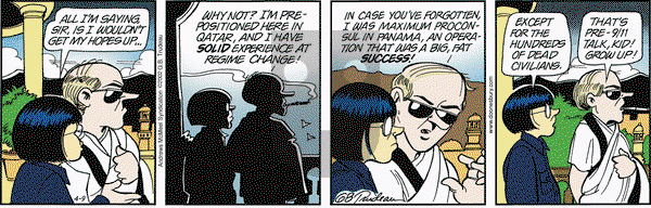 Doonesbury on Wednesday April 9, 2025 Comic Strip