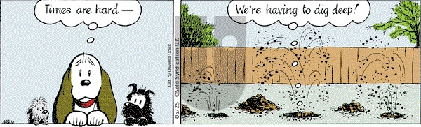 Fred Basset on Monday May 25, 2015 Comic Strip