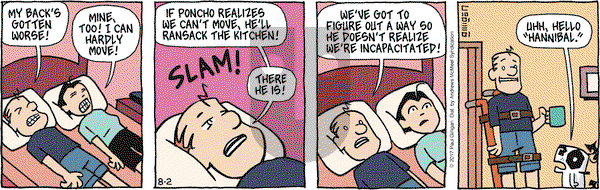 Pooch Cafe on Wednesday August 2, 2017 Comic Strip