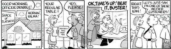 Drabble on Wednesday November 5, 2008 Comic Strip