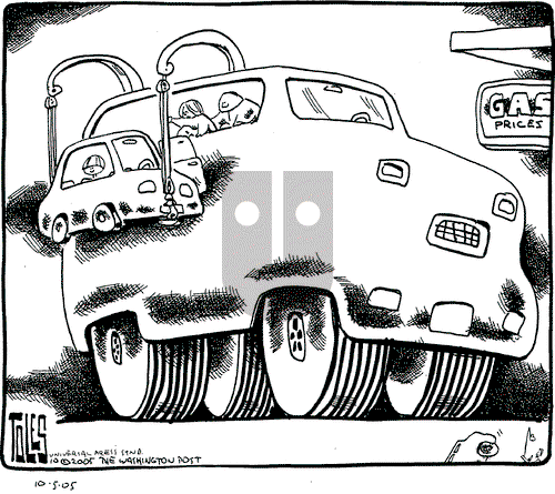 Tom Toles on Wednesday October 5, 2005 Comic Strip
