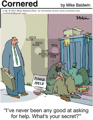 Cornered on Saturday July 19, 2014 Comic Strip