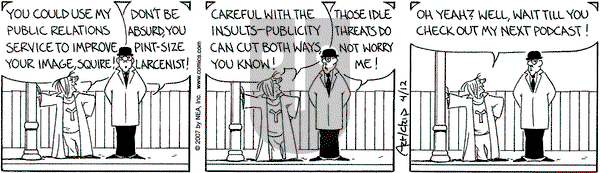 The Born Loser on Thursday April 12, 2007 Comic Strip