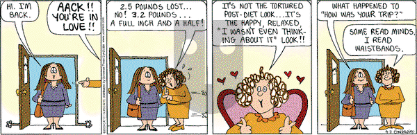 Cathy Classics on Wednesday November 12, 2003 Comic Strip