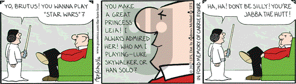 The Born Loser on Monday January 16, 2017 Comic Strip