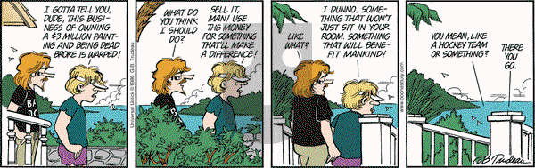 Doonesbury on Wednesday May 18, 2016 Comic Strip