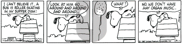Peanuts on Tuesday December 27, 1988 Comic Strip