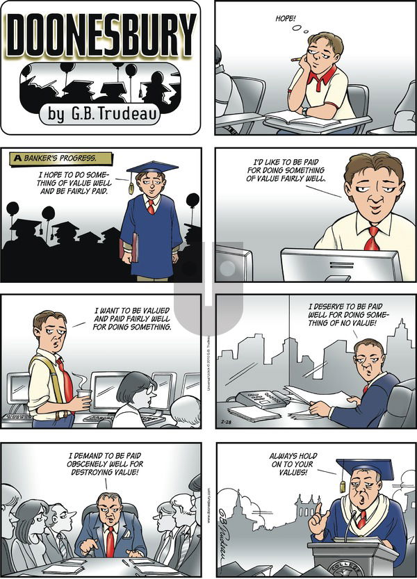 Doonesbury on Sunday February 28, 2010 Comic Strip