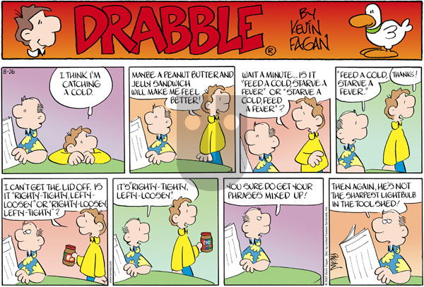 Drabble on Sunday August 26, 2007 Comic Strip