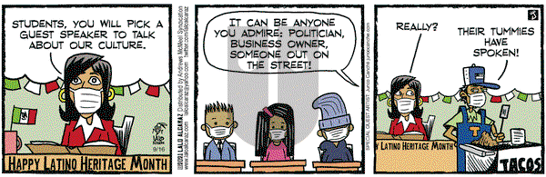 La Cucaracha on Thursday September 16, 2021 Comic Strip