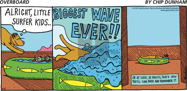 Overboard on Sunday August 30, 2020 Comic Strip