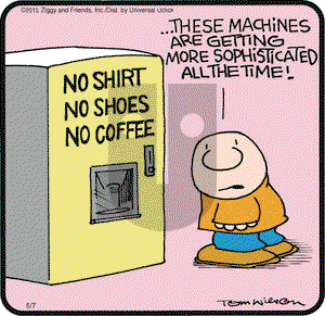Ziggy on Thursday May 7, 2015 Comic Strip