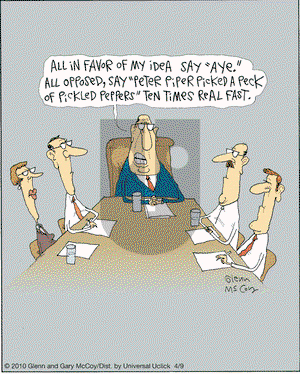 The Flying McCoys on Friday April 9, 2010 Comic Strip