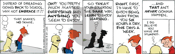 Red and Rover on Tuesday September 3, 2019 Comic Strip