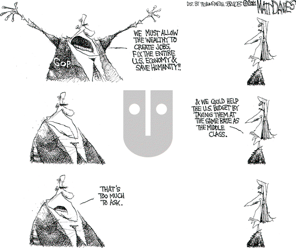Matt Davies on Friday October 7, 2011 Comic Strip