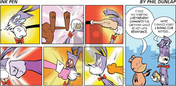 Ink Pen - Sunday February 14, 2010 Comic Strip
