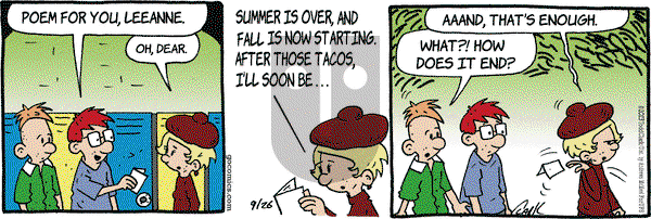 Lola - Tuesday September 26, 2023 Comic Strip