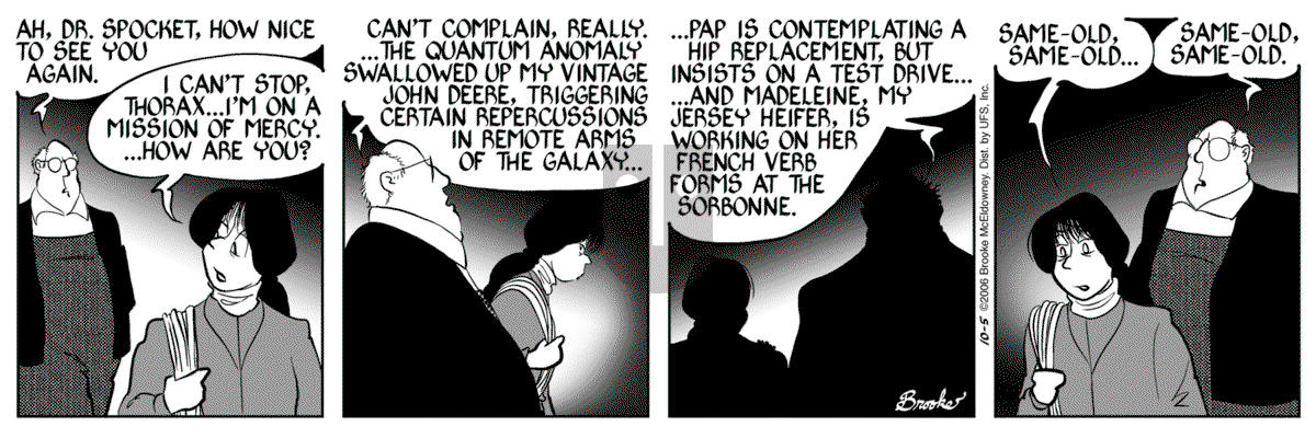 9 Chickweed Lane - Thursday October 5, 2006 Comic Strip