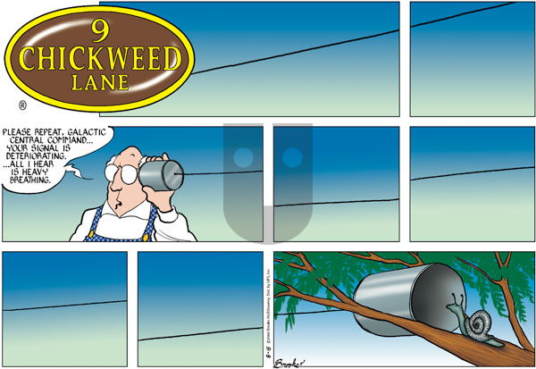 9 Chickweed Lane on Sunday August 15, 2004 Comic Strip