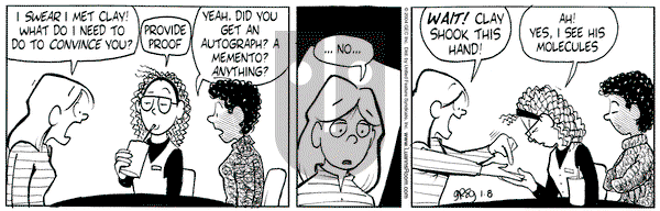 Luann on Thursday January 8, 2004 Comic Strip