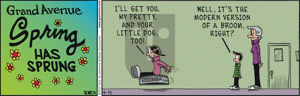 Grand Avenue on Wednesday April 15, 2020 Comic Strip