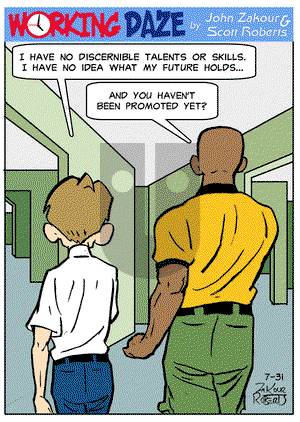 Working Daze - Wednesday July 31, 2024 Comic Strip