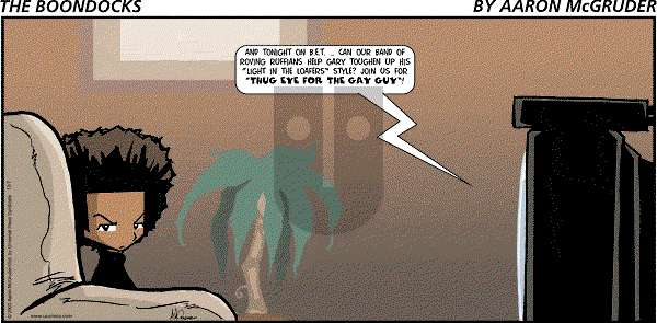 The Boondocks on Sunday July 10, 2011 Comic Strip