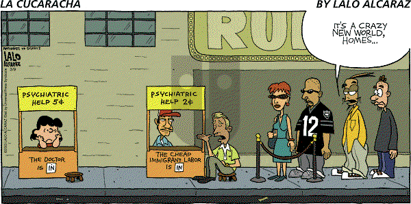 La Cucaracha on Sunday March 9, 2003 Comic Strip