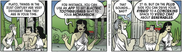 Alley Oop on Wednesday August 21, 2019 Comic Strip