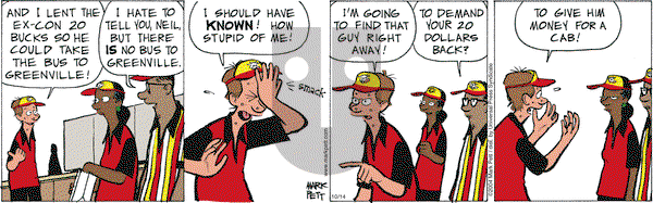 Lucky Cow on Thursday October 14, 2004 Comic Strip