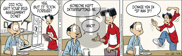 Baldo on Thursday March 10, 2016 Comic Strip