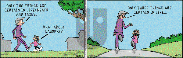 Grand Avenue on Wednesday April 29, 2020 Comic Strip