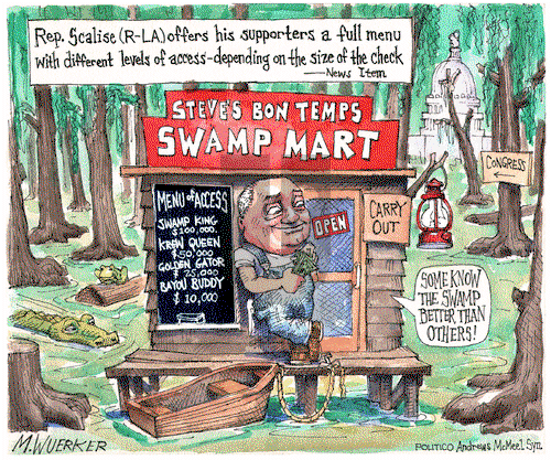 Matt Wuerker on Friday January 20, 2017 Comic Strip